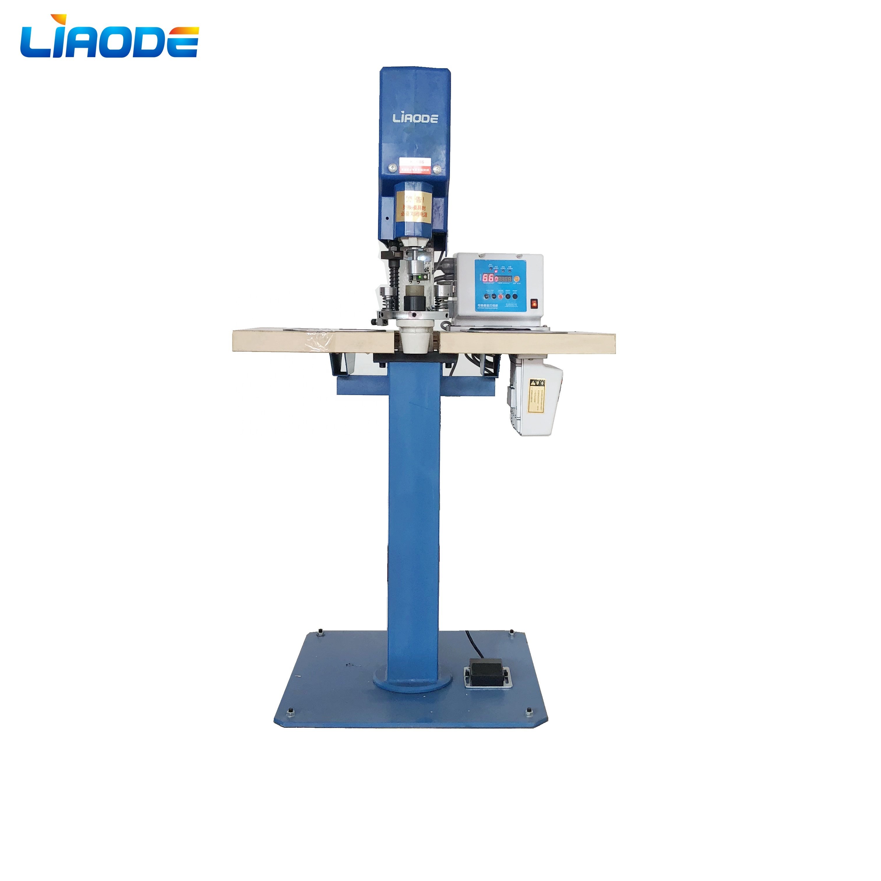 Upholstery Electrical Fabric Cover Button making machine