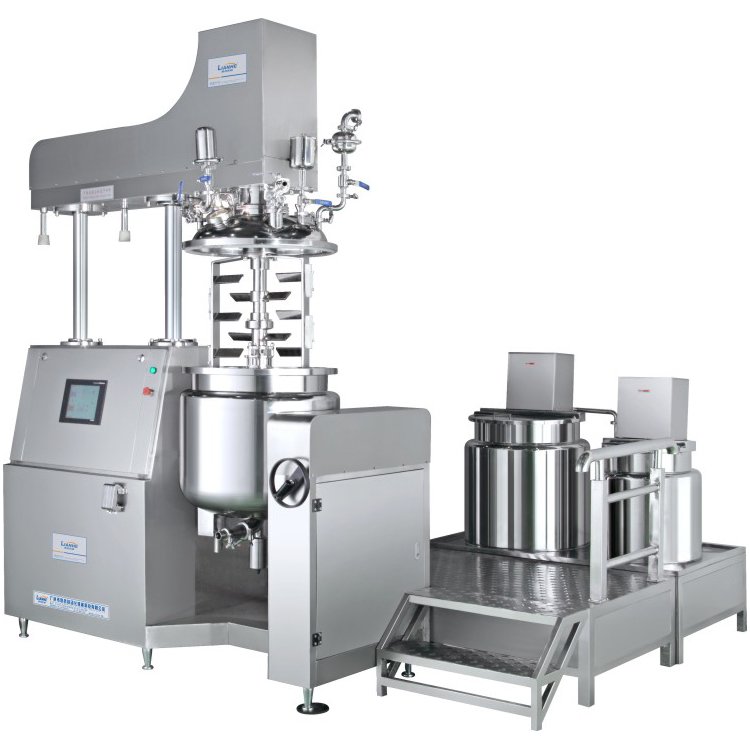 Lianhe High Speed 100L Shampoo Production Cosmetic Creams Mixing Heating Method Liquid Detergent Making Machine