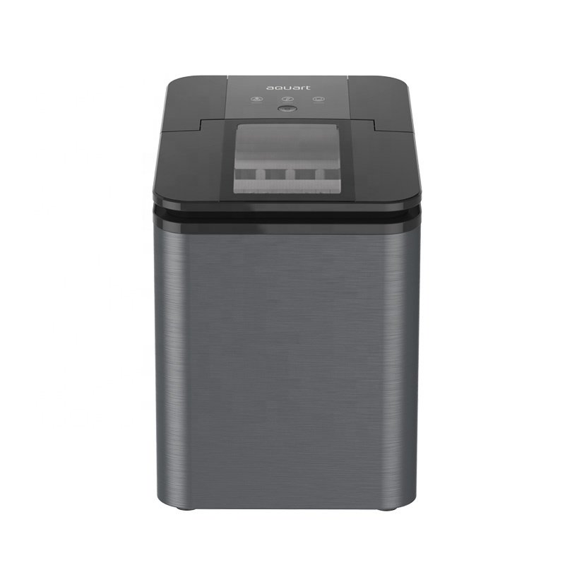 Automatic Portable Electric Countertop Ice Maker Machine 26 Pounds in 24 Hours 9 Ice Cubes Ready in 7 minutes With Ice Scoop