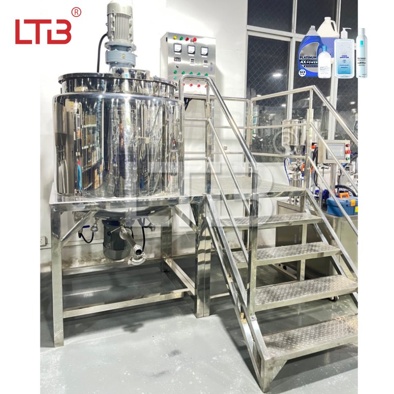 Good Manufacturing Quality Mixer Soap Liquid Shampoo Conditioner Cleansing Gel Cleanser Mixing Machine Chemical Mixing Tank