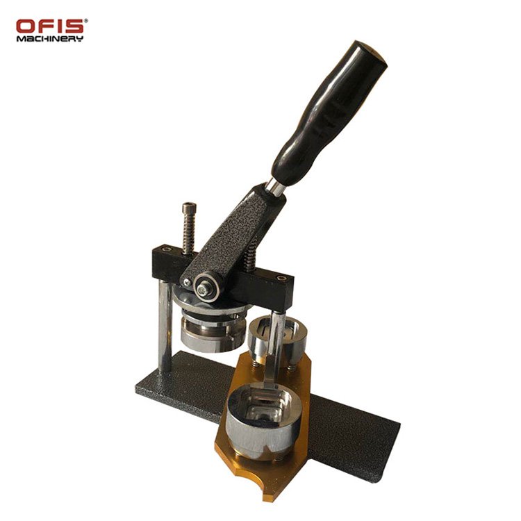 35mm 55mm Manual Square Pin Badge Maker Machine Button Badge Machine