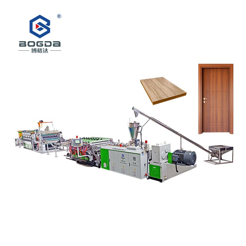 WPC PVC Foam solid door panel making machine