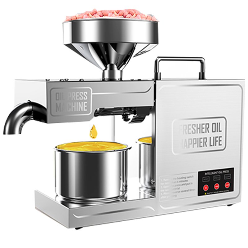 Economic and Efficient Edible Cooking Oil Making Automatic Peanut Seed Oil Press Machine Palm Kernel Oil Press Machine Mini