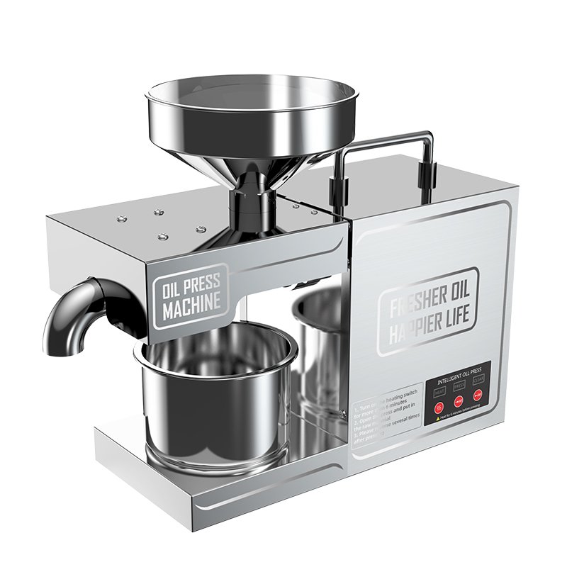 Economic and Efficient Edible Cooking Oil Making Automatic Peanut Seed Oil Press Machine Palm Kernel Oil Press Machine Mini