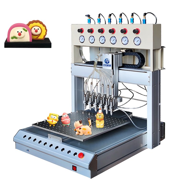 3D Liquid Pvc Silicone Rubber Soft PVC Label machine Keychain Patch making machine Manual/Automatic Rubber 3D Printer