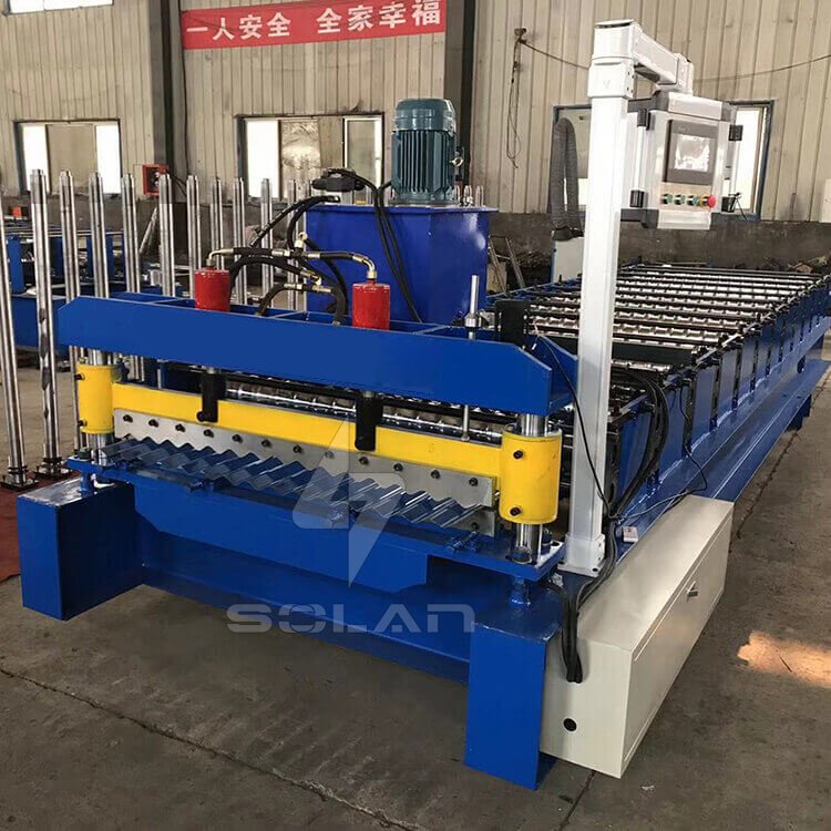 China Making High Quality And Best Price Corrugated Steel Roofing Sheet Making Machine For Building Material Machinery