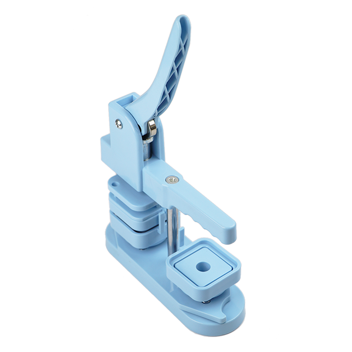 Square Refrigerator Badge Press Machine 50x50mm Square Refrigerator Badge Plastic Making Machine