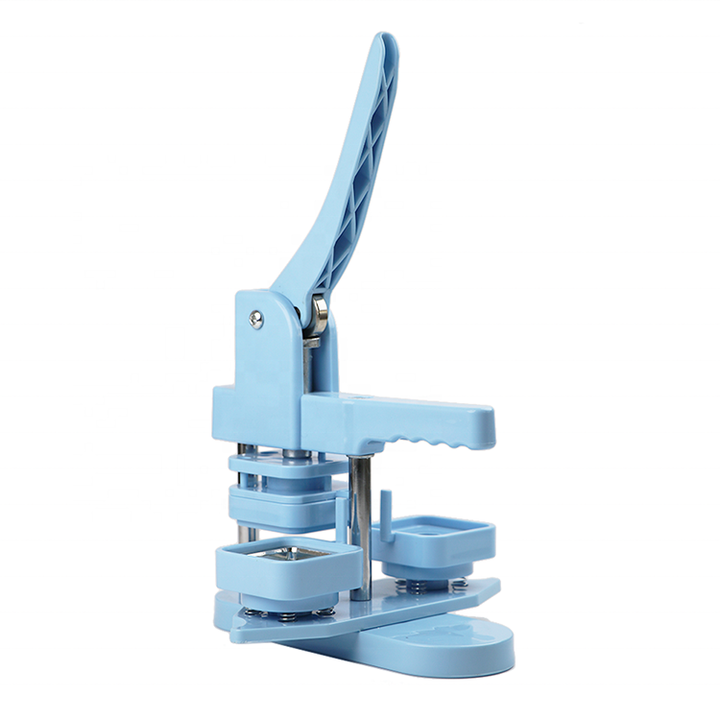 Square Refrigerator Badge Press Machine 50x50mm Square Refrigerator Badge Plastic Making Machine