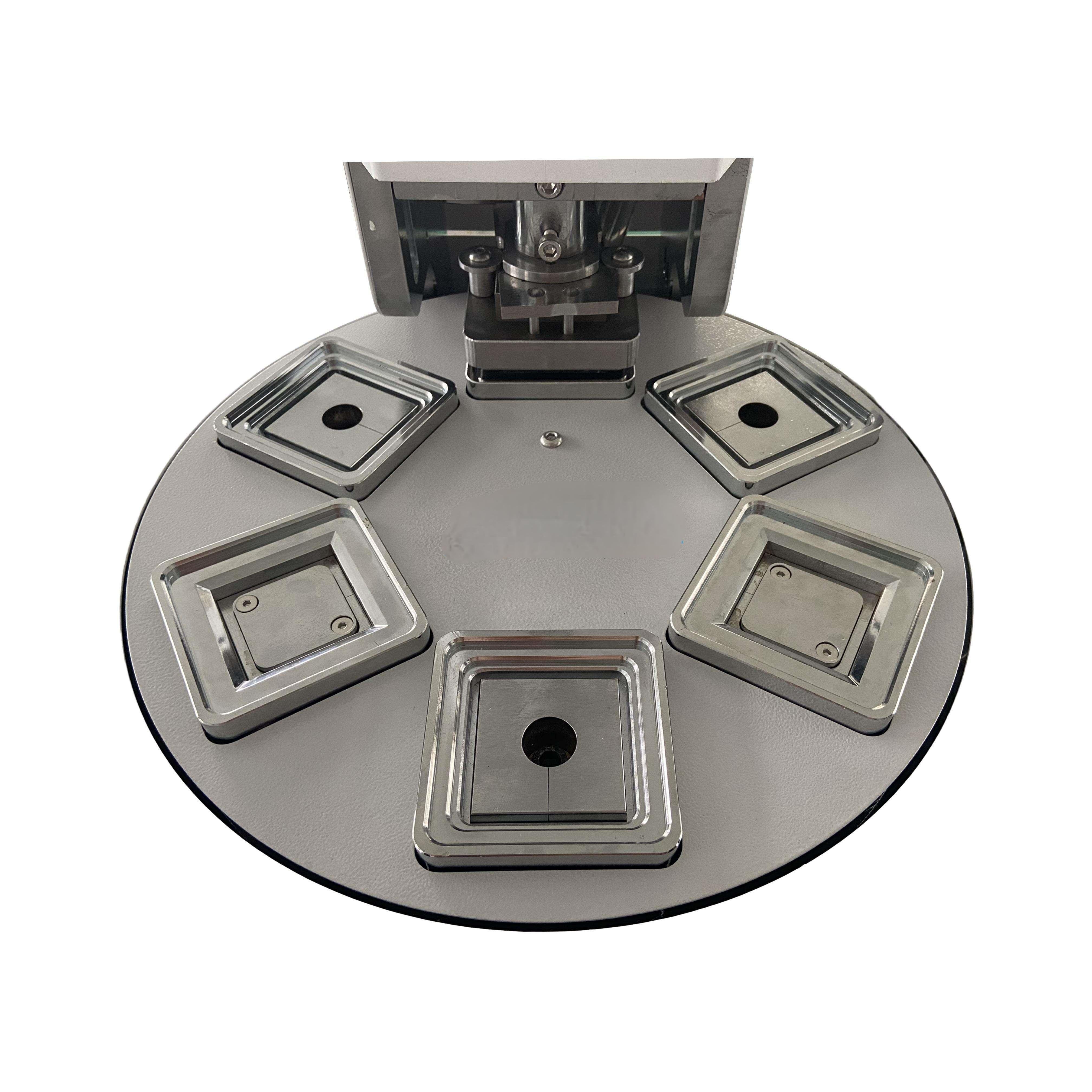 Factory Price High Efficiency Automatic Kit Badge Fridge Magnet Button Making Machine 50x50mm Button Maker