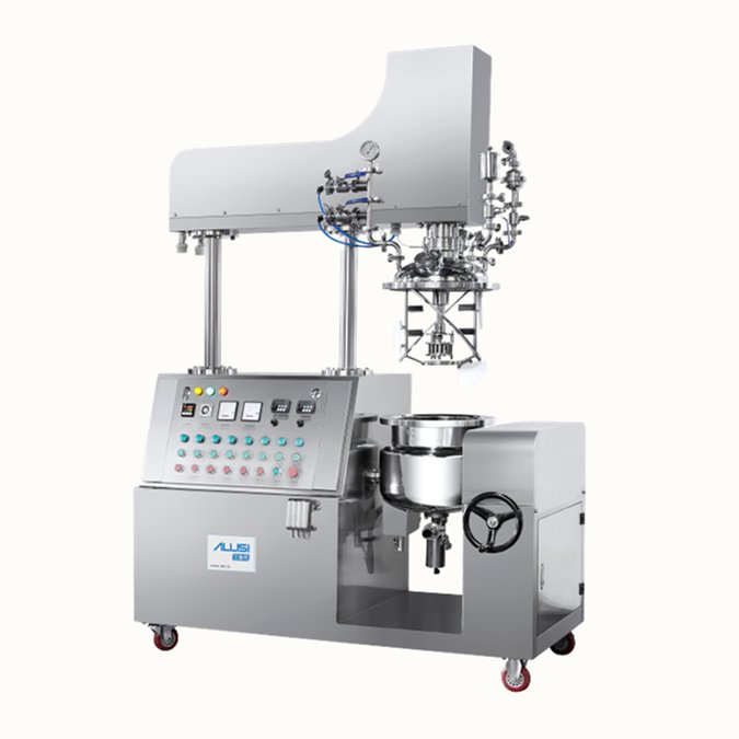 Small Business 50L 100L Vacuum Homogenizer Emulsifier Mixer Machine for Making Cream/Mascara/Nail Polish/Liquid foundation