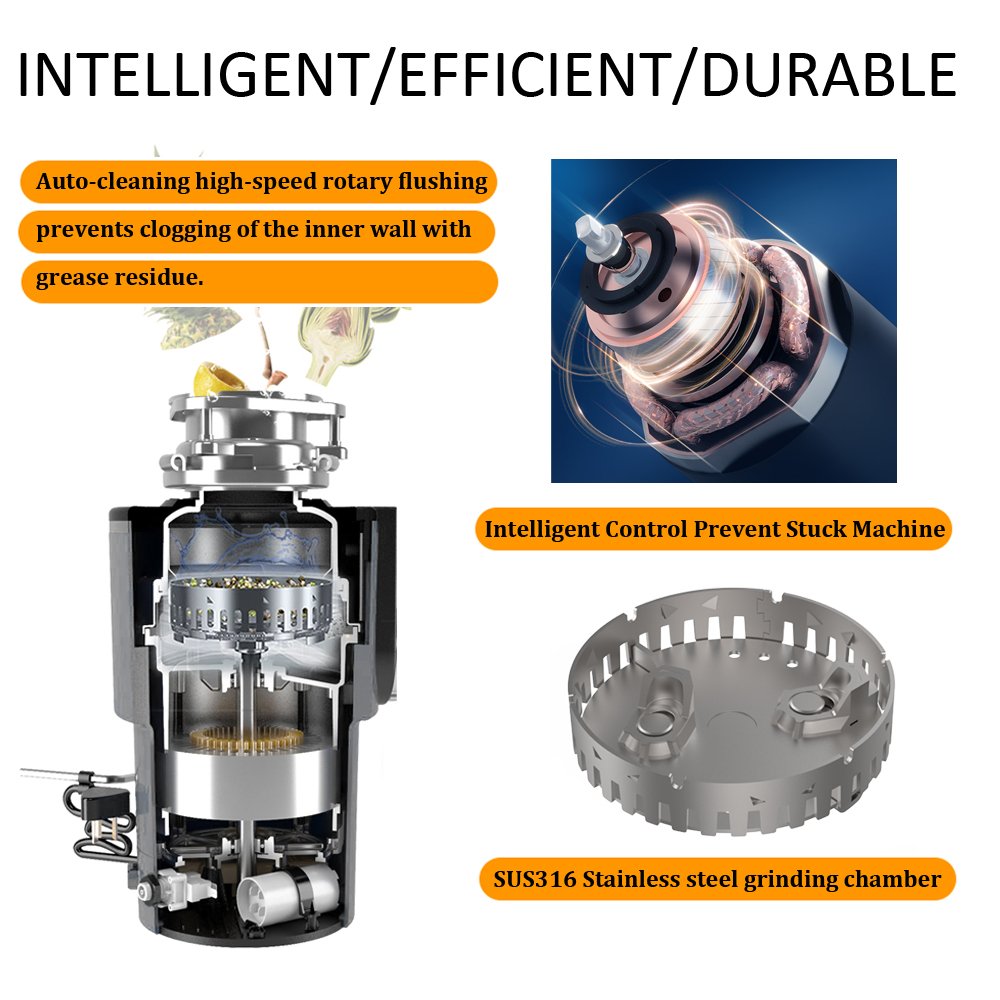 4 stage kitchen sink Food Waste Composting Disposer Machine