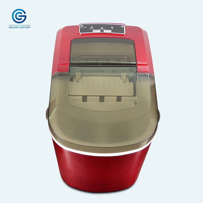 GCSOAR Ice Maker Machine Support Solar Energy DC 12V/24V or AC 220V Stainless Steel Bottled Water Snow Making Machine