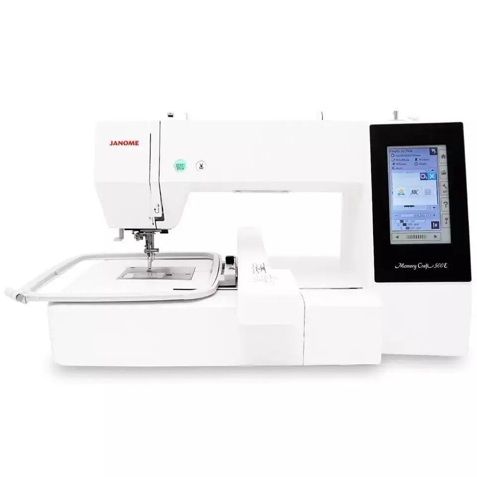 Best Quality For Brand New Memory-White Color Craft 550E Embroidery Sewing Machine Ready To Ship