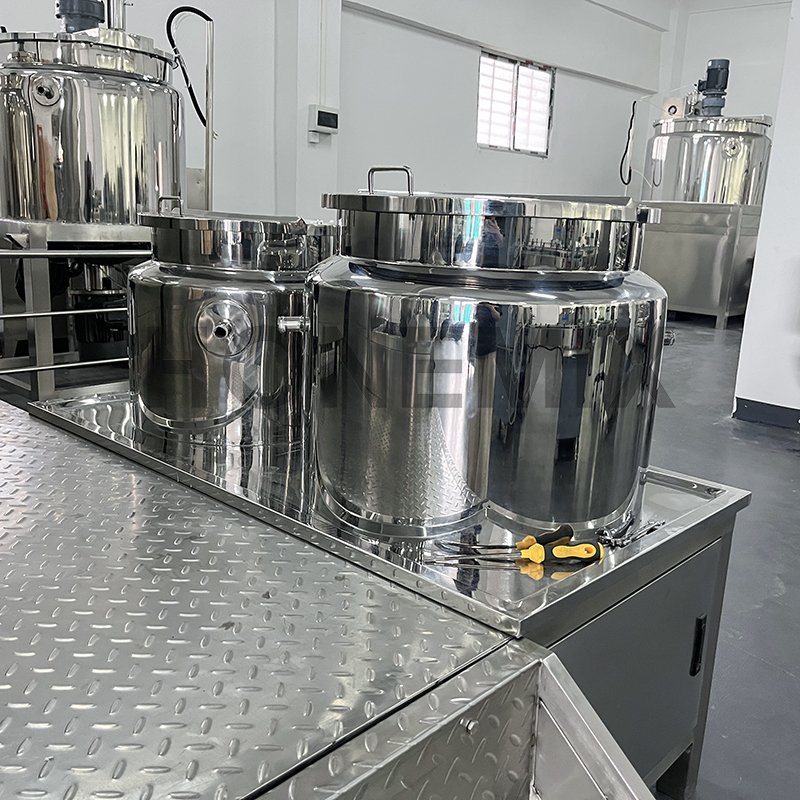HoneMix High Performance vacuum homogenizer emulsiyfing mixer cosmetic skin whitening cream making machine