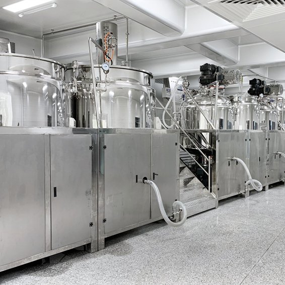 2000L Hand Sanitizer Dishwashing Shampoo Making Homogenizer Mixer Machine for Liquid Soap Production