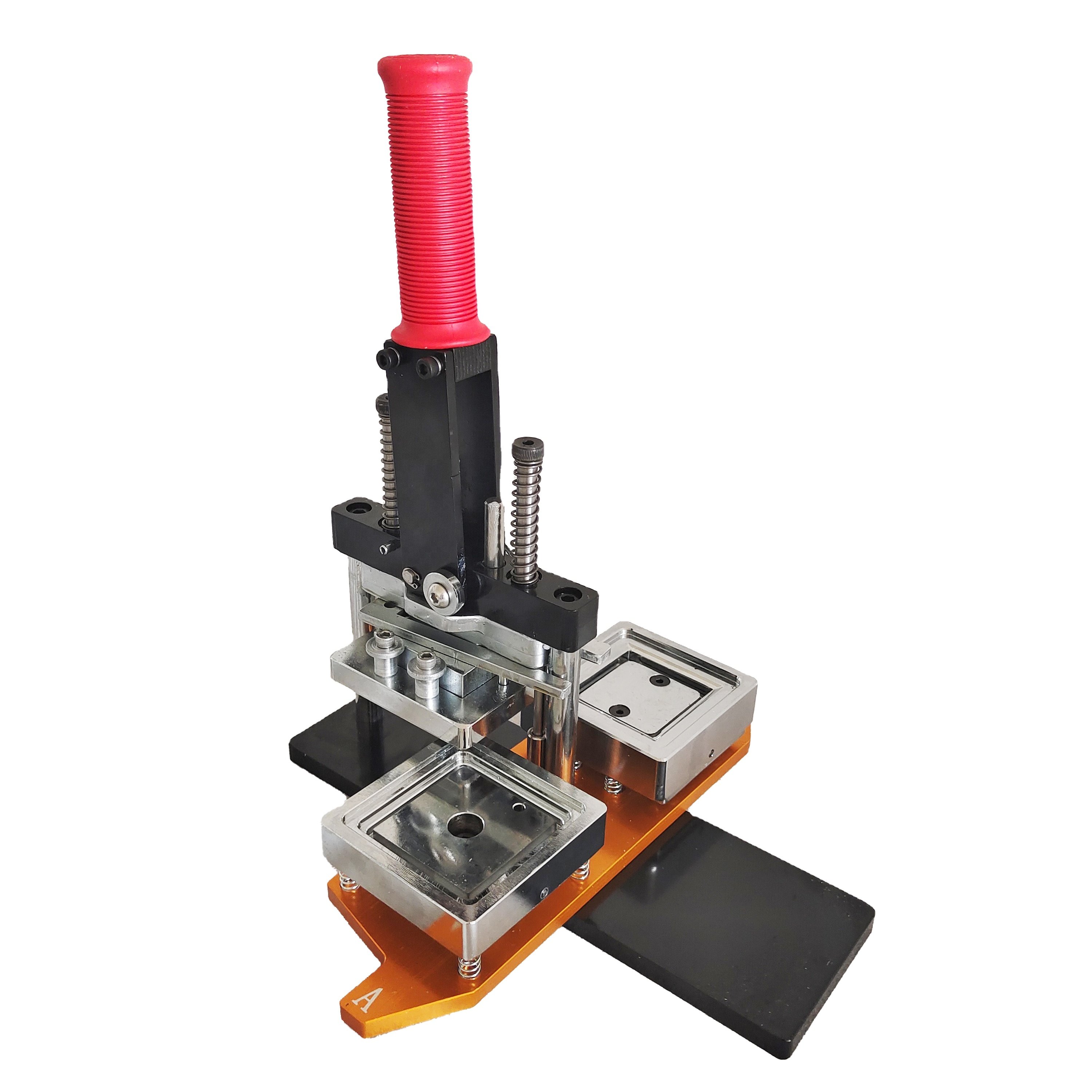 TEBAK 80*53mm Fridge Magnet Making Machine Rectangle Button Maker Kit with Cutter and 1000pcs Materials