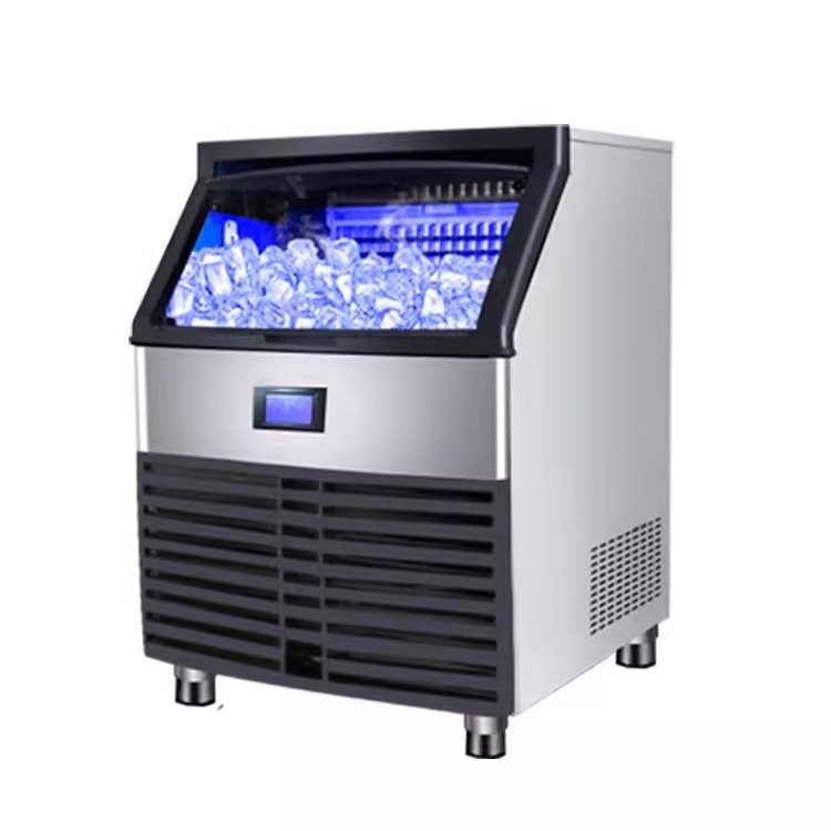 Automatic 120kg Cube Ice Maker Machine Commercial Italian Design for Household and Business Use Electric Power Source
