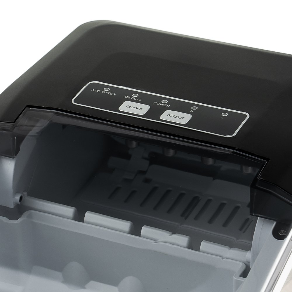 RAF Portable High Quality Adjustable-size Ice Cube Countertop Ice Maker Machine Efficient 12KG each day with Full Ice Reminder