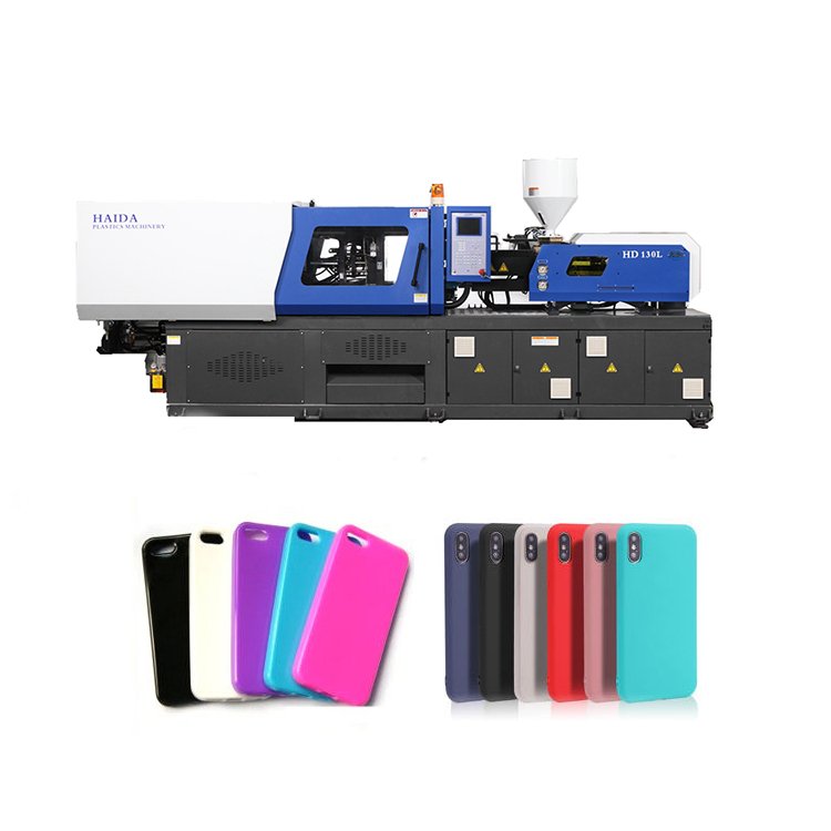 Haida HD130L price for cell phone case making machine plastic injection molding moulding machine