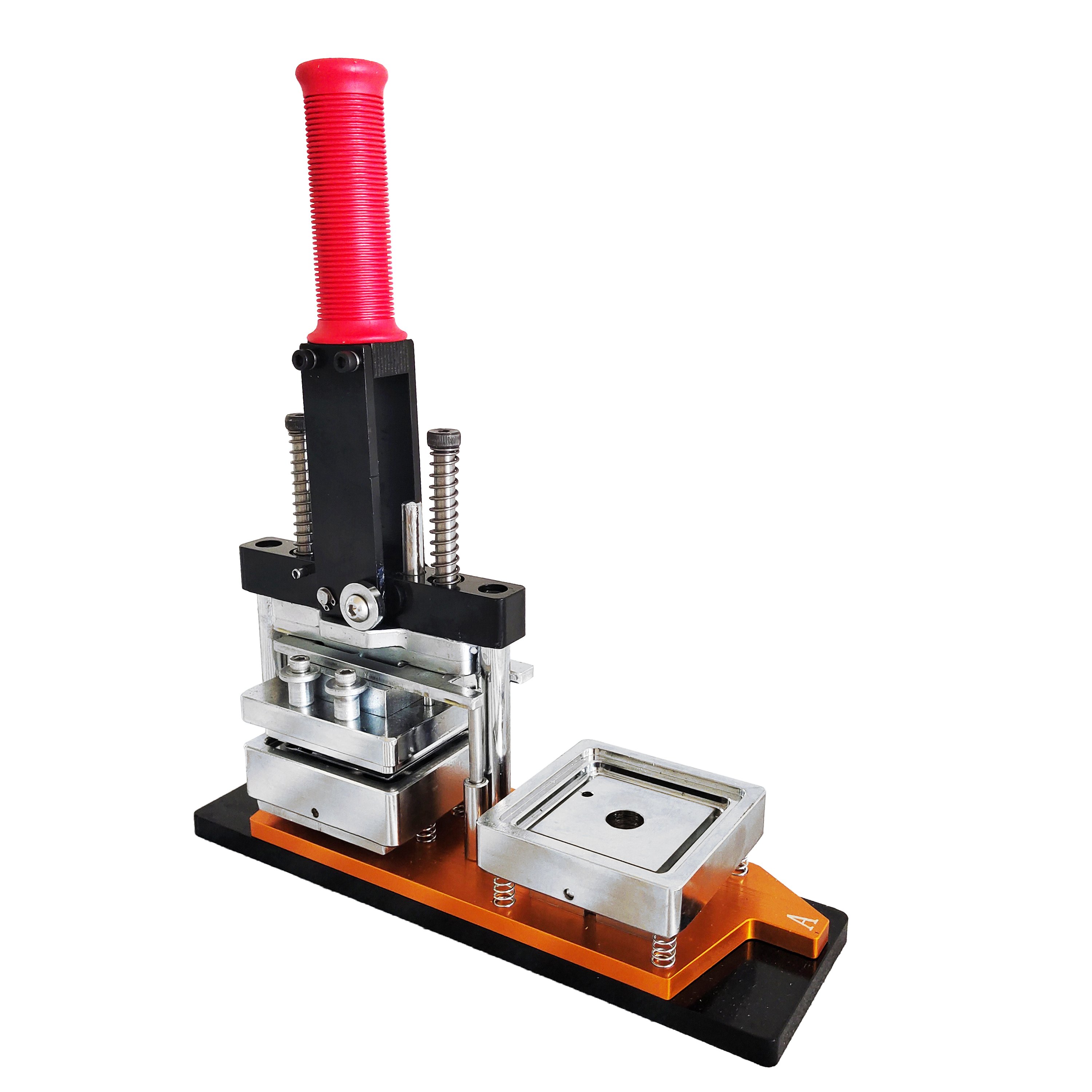 Making fridge magnet machine kit Square 2"x2"(50x50mm) Custom Photo Fridge Magnet Button Maker Button Machine Kit