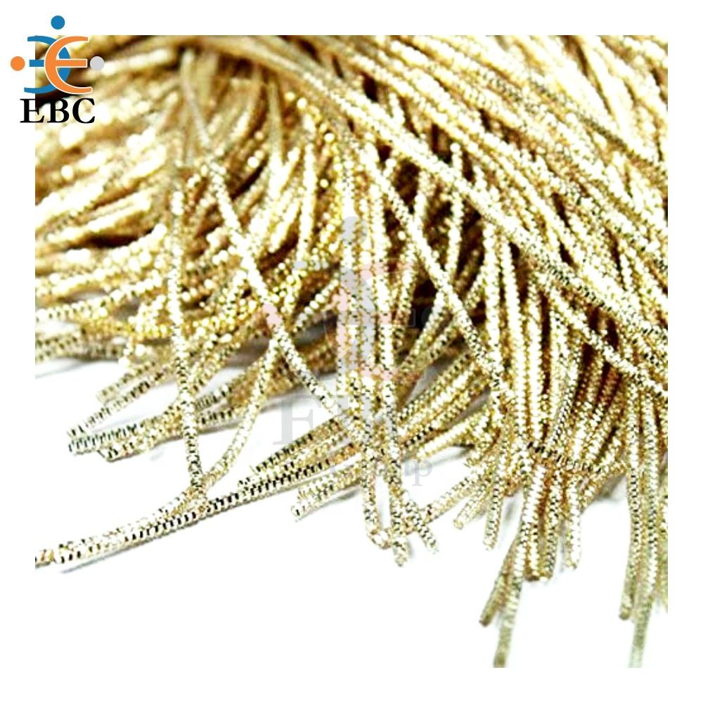 Bullion Bright Check Purl Threads Goldwork copper Threads Purl Threads