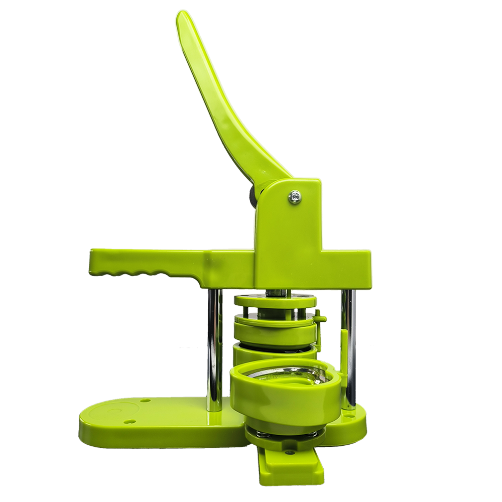 57*53mm Heart Shape Plastic Button Making Machines with 100 pcs Materials
