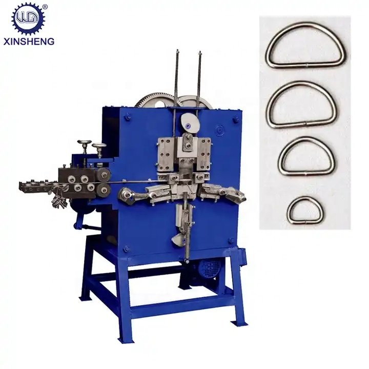 High quality Automatic D Ring machine Handbag Accessories Buckle Making Machine