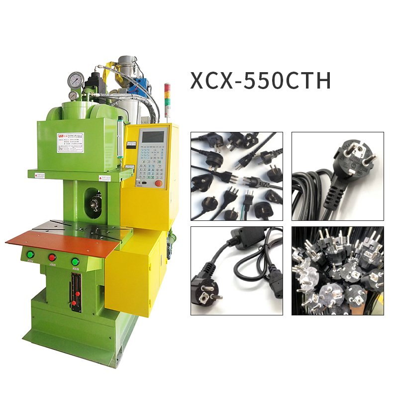 vertical clamping horizontal powerful insert molding machine for making computer charger injection molding machine