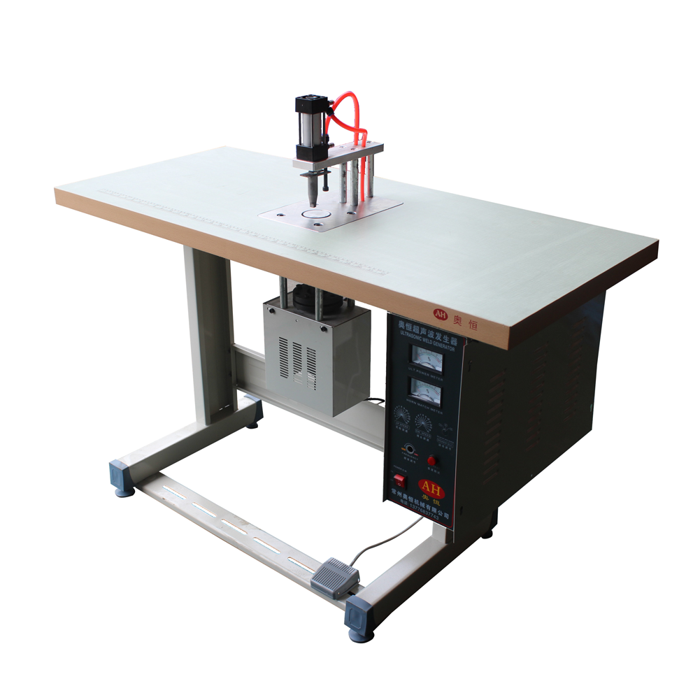 High Quality Make Nylon Button Pneumatic Power ultrasonic swing machine ultrasonic welding machine