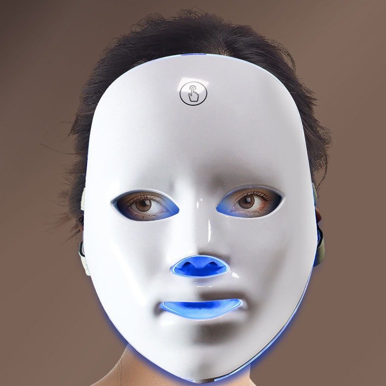 1 Home Use Portable Wireless USB Rechargeable Beauty Light Therapy Infrared LED Face Mask