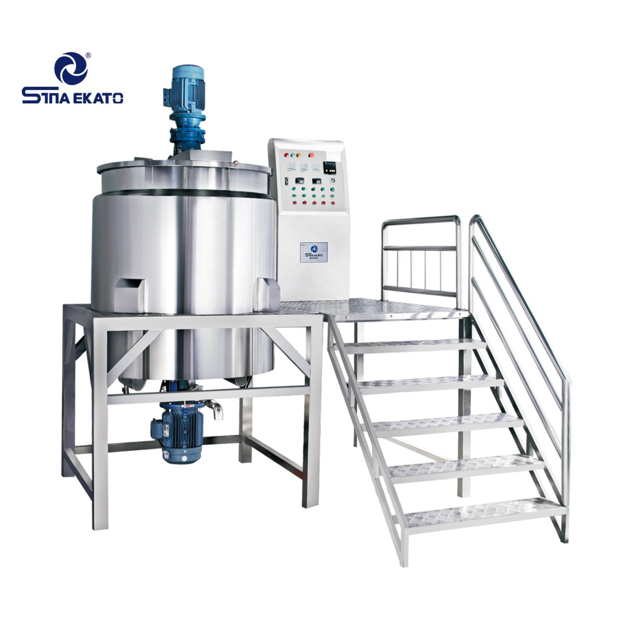 SINA EKATO Ketchup Chili Sauce Making Machine Liquid Homogenizer Mixer on Sold