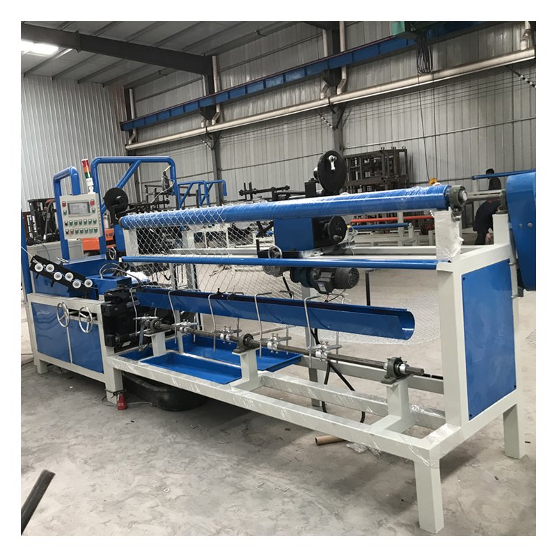 Factory Price Fully Automatic Weaving Wire Mesh Chain Link Fence Make Machine