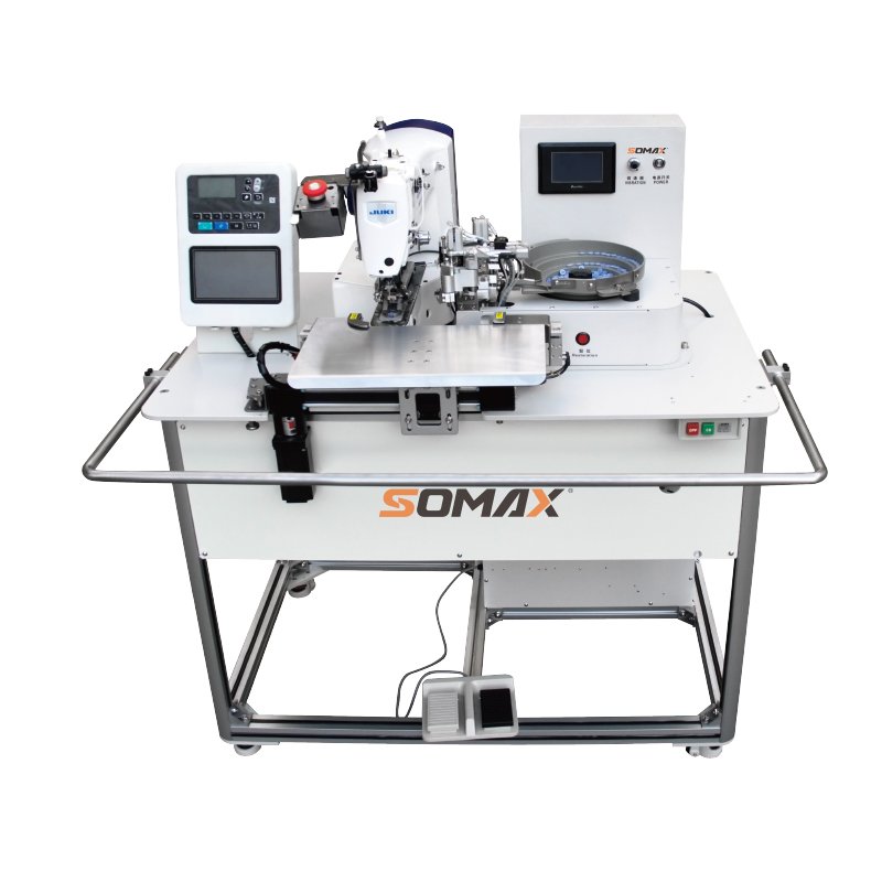 Easy Operation Somax SM-05BA Automatic Polo Shirt Button Attaching Industrial Sewing Machines Apparel &Textile Machine Price