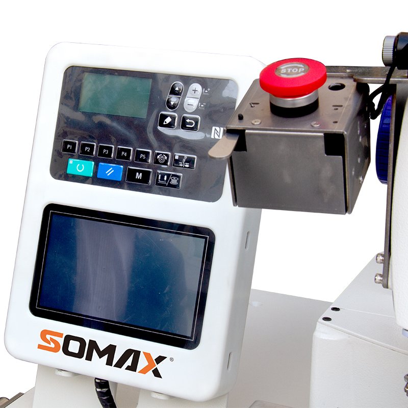 Easy Operation Somax SM-05BA Automatic Polo Shirt Button Attaching Industrial Sewing Machines Apparel &Textile Machine Price