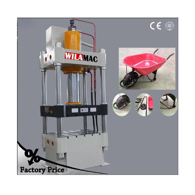 Hydraulic Press Steel Wheel Barrow Tray Making Machine with high quality and best price