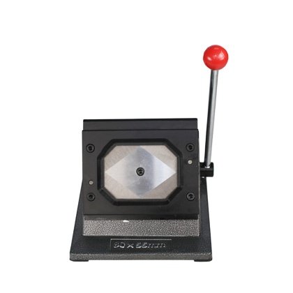 HOT SALE Rectangle 54x78mm Button Maker Kit Badge Maker Machine + Paper Cutter + 1000pcs Magnet Button Supplier
