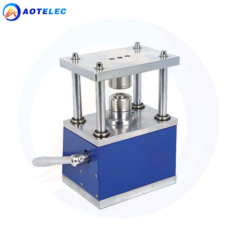 High Quality Hydraulic Coin Cell Battery Crimper For Button Cell Sealing