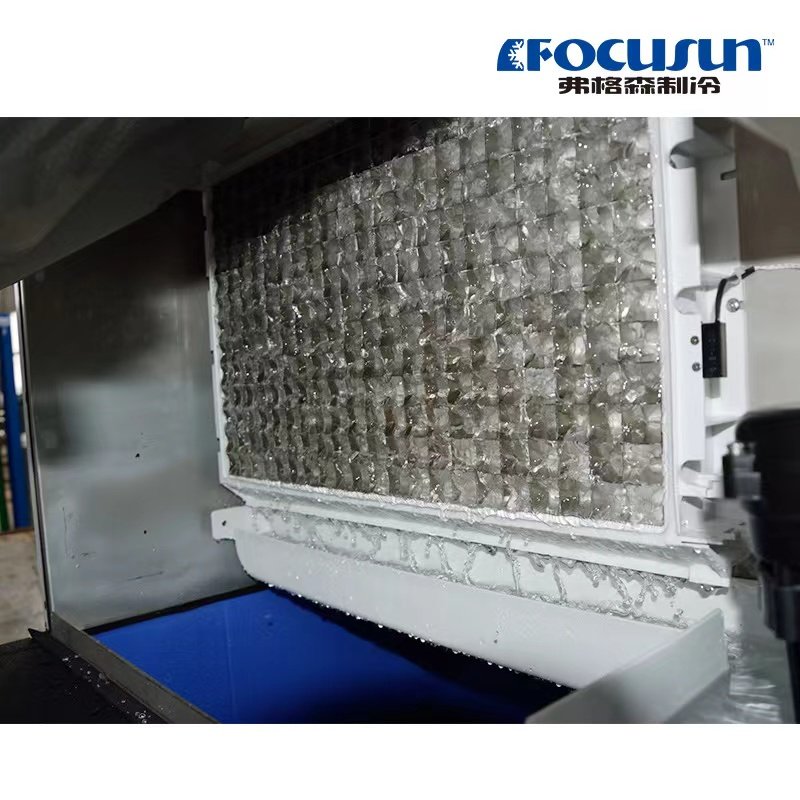 Focusun Long service time 1t ice cube machine industrial industrial ice making machines Industrial cube ice machines for sale