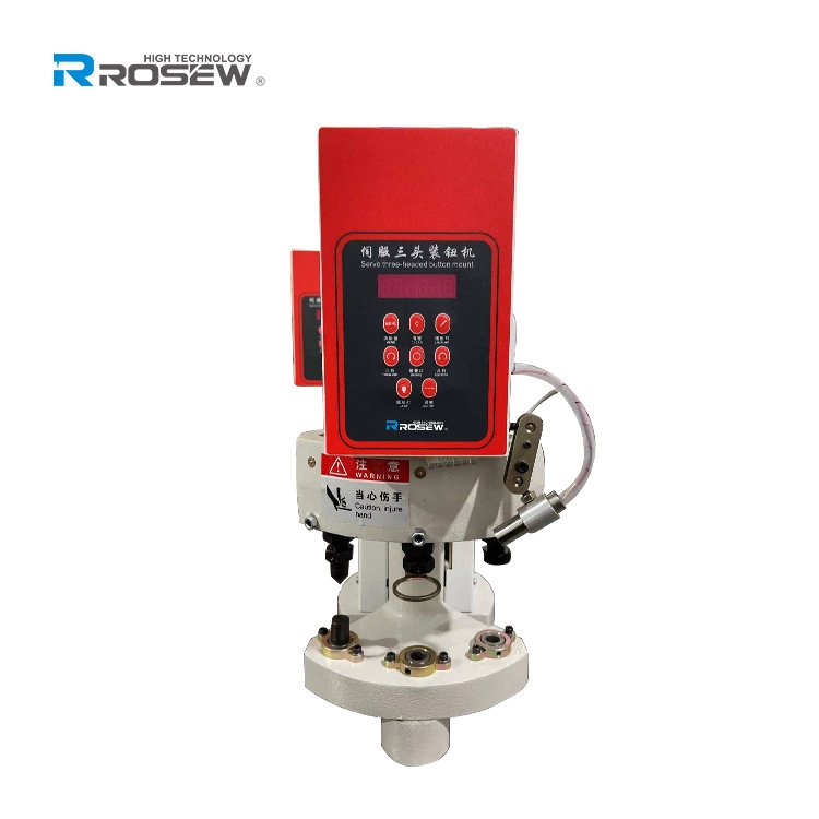 GC-EQ3 electronic three head snap button machine