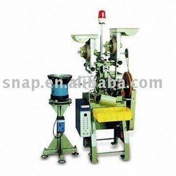 Auto Snap Button Making and Assembling Machine