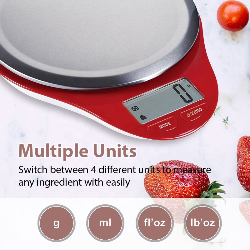 2022 Best Selling Mini Pocket Kitchen Digital Scales Stainless Steel Kitchen Weighing Scales for Food