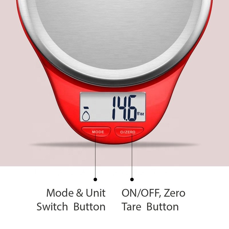 2022 Best Selling Mini Pocket Kitchen Digital Scales Stainless Steel Kitchen Weighing Scales for Food