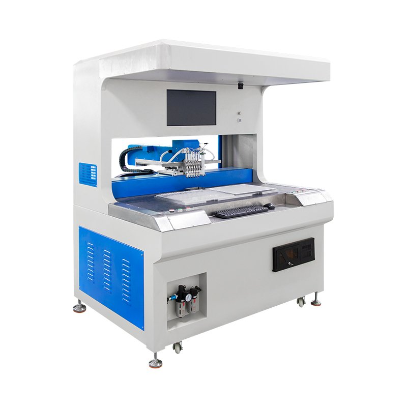China Convenient Button Gluing Machine For Luggage Crystal Accessories Medal PVC Trademark