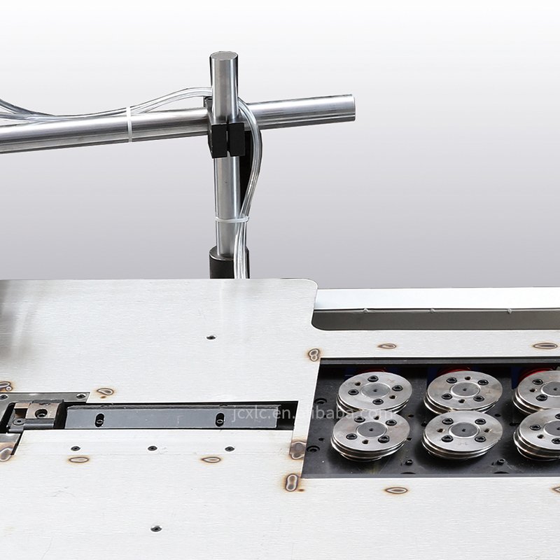 Jinchun Automatic Customizable Cnc Control Metal Servo Circle Making Machine For Aluminum And Steel Materials Production Line