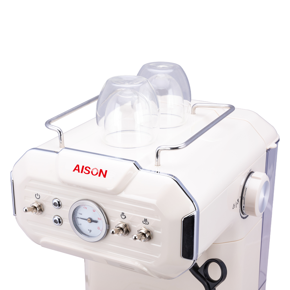 High Quality Household Electric Button Operation Semi Automatic Espresso Coffee Machine
