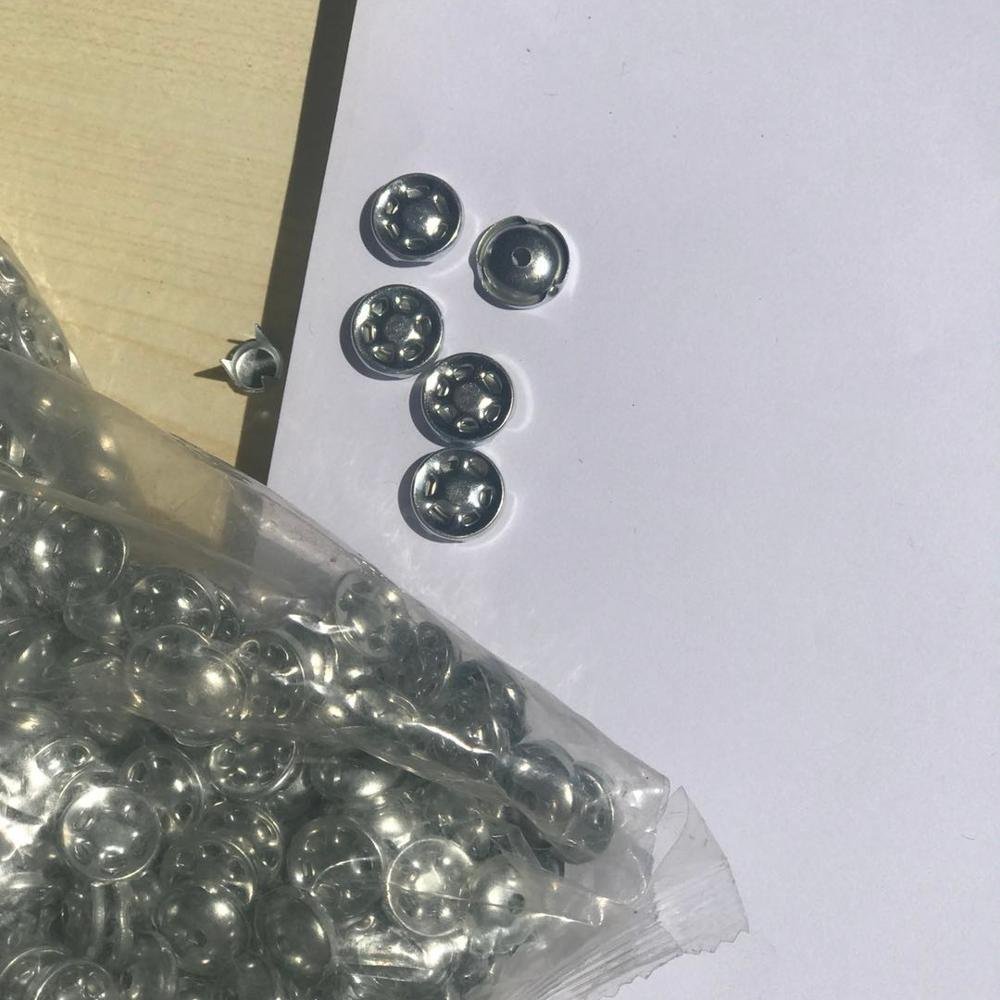 24# 15 mm Hot selling stainless steel button wholesale accessories for cap & hat making