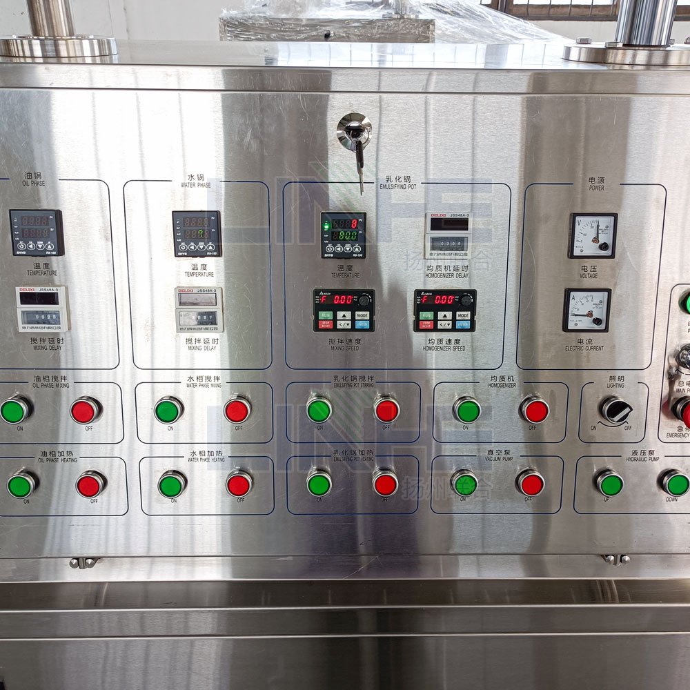 LINHE Vacuum Mayonnaise Ketchup Tartar Sauce Production Mixing Machine Homogenizing Tank with Heater