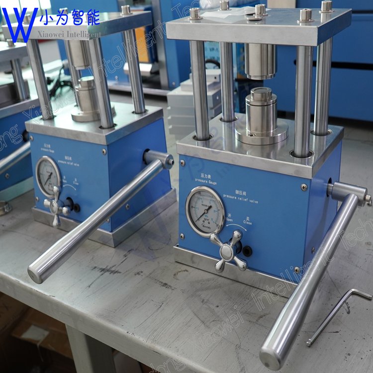 High Quality CR2032 Coin Cell Sealing Machine For Lithium Ion Coin Cell Battery Making