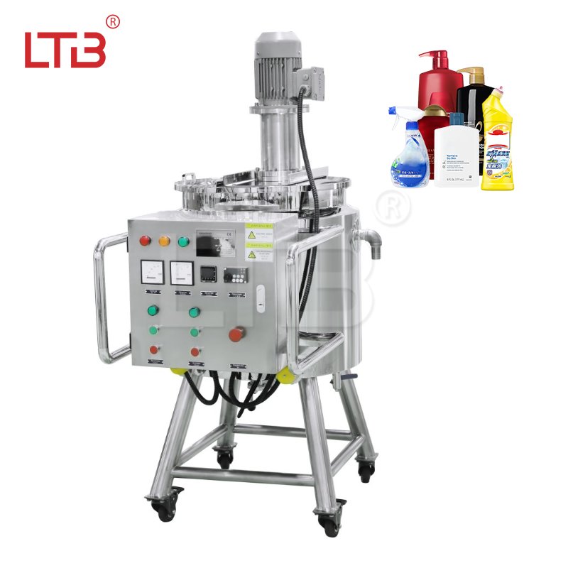 LTB Factory Price Hand Wash Mixer Blender Detergent Liquid Soap Shampoo Mixing Making Machine Liquid Homogenizer