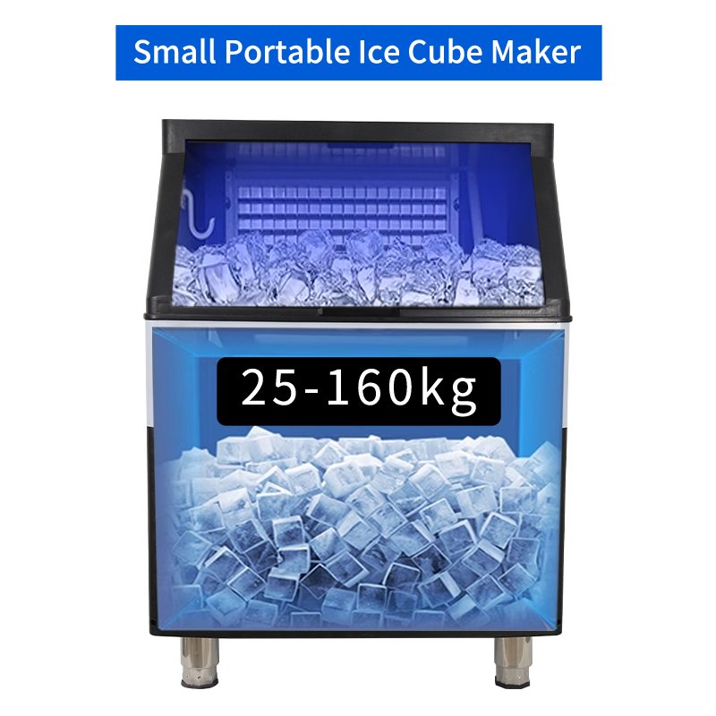 Bench D 50kg Bullet Ice machine commercial ice making machine small ice makers